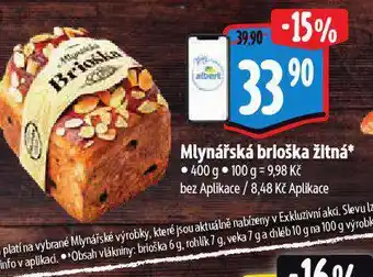 Albert Mlynářská brioška žitná nabídka