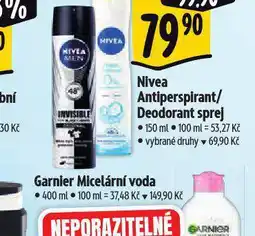 Albert Nivea antiperspirant nabídka