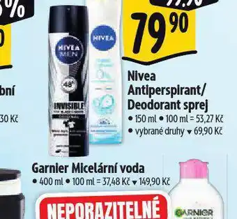 Albert Nivea antiperspirant nabídka