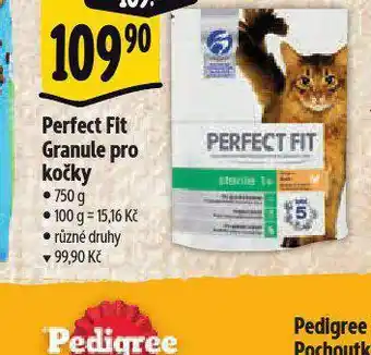 Albert Perfect fit granule pro kočky nabídka