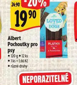 Albert Pochoutky pro psy nabídka