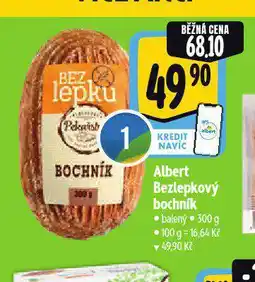 Albert Bezlepkový bochník nabídka