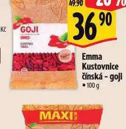 Albert Emma kustovnice čínská - goji nabídka