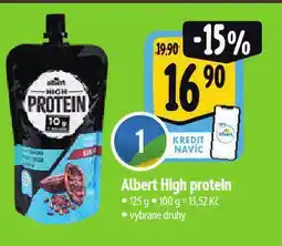 Albert High protein nabídka