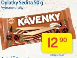 Kubík potraviny Oplatky Sedita nabídka