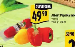 Albert Paprika mix nabídka