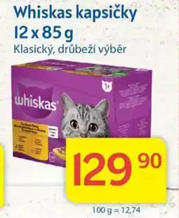 Kubík potraviny Whiskas kapsičky nabídka