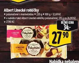 Albert Linecké rohlíčky nabídka