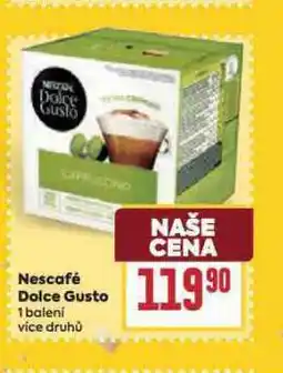 Billa Nescafé dolce gusto nabídka