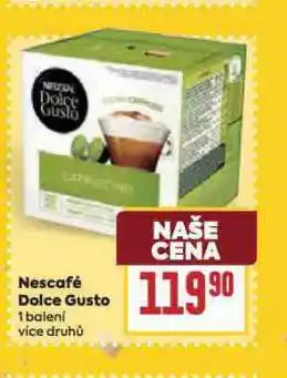 Billa Nescafé dolce gusto nabídka