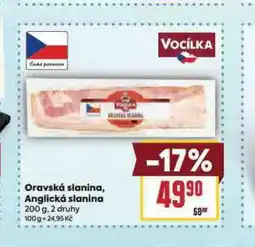 Billa Oravská slanina nabídka