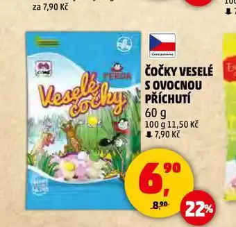 Penny Market Čočky veselé s ovocnou příchutí nabídka