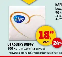 Penny Market Wippy ubrousky nabídka