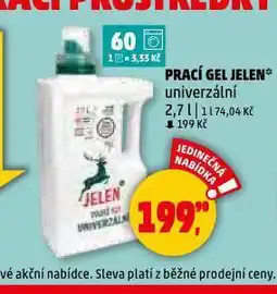 Penny Market Jelen prací gel nabídka