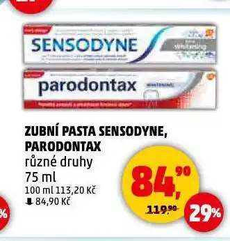 Penny Market Sensodyne zubní pasta nabídka