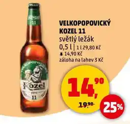 Penny Market Pivo velkopopovický kozel nabídka