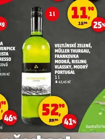 Penny Market Müller thurgau nabídka