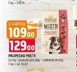 Terno Propesko mistr granule pro psy nabídka