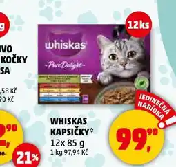 Penny Market Whiskas kapsičky pro kočky nabídka