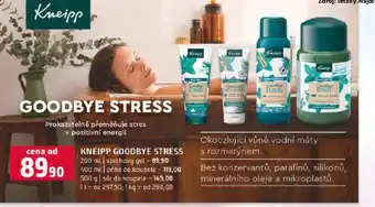 Terno Kneipp goodbye stress pěna do koupele nabídka