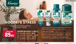 Terno Kneipp goodbye stress sprchový gel nabídka