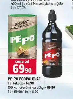 Terno Pe-po podpalovač dřevěné kostičky nabídka