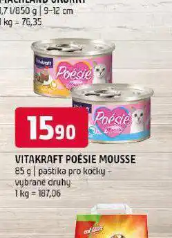 Terno Vitakraft poésie mousse paštika pro kočky nabídka