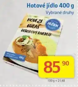 Kubík potraviny Hotové jídlo nabídka