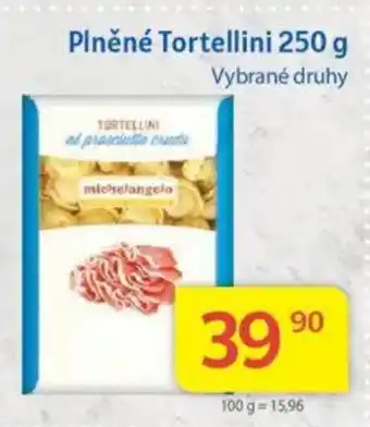 Kubík potraviny Plněné Tortellini nabídka