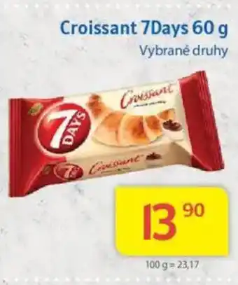 Kubík potraviny Croissant 7Days nabídka