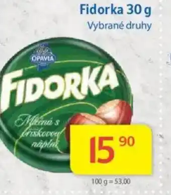 Kubík potraviny FIDORKA nabídka