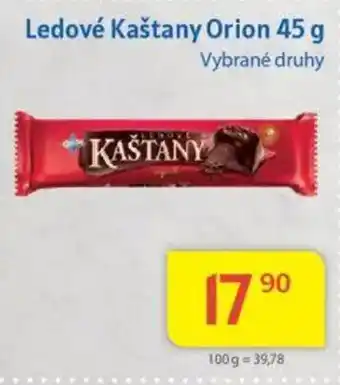 Kubík potraviny ORION Ledové Kaštany nabídka