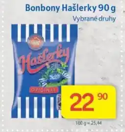 Kubík potraviny Bonbony Hašlerky nabídka