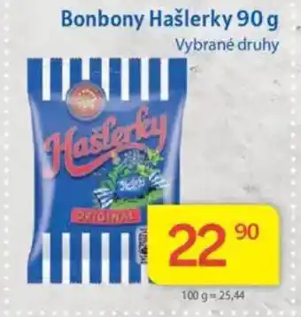 Kubík potraviny Bonbony Hašlerky nabídka