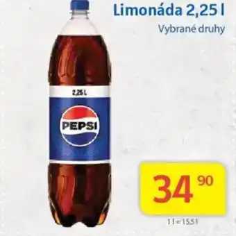 Kubík potraviny PEPSI Limonáda nabídka