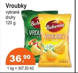 COOP DISKONT BOHEMIA Vroubky nabídka