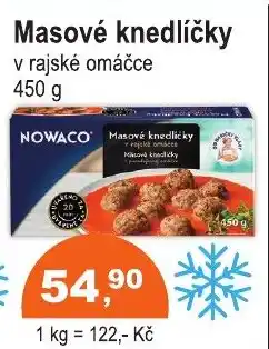 COOP DISKONT NOWACO Masové knedlíčky nabídka