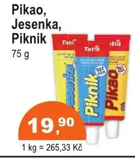 COOP DISKONT Pikao, Jesenka, Piknik nabídka