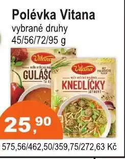 COOP DISKONT Polévka Vitana nabídka