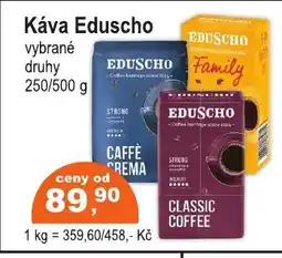 COOP DISKONT EDUSCHO Káva nabídka