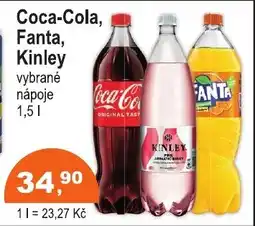 COOP DISKONT Coca-Cola, Fanta, Kinley nabídka