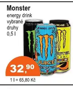 COOP DISKONT MONSTER nabídka