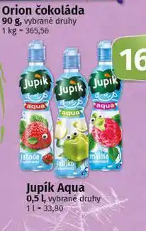 Coop Jupík aqua nabídka