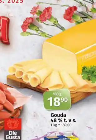 Coop Gouda 48% nabídka