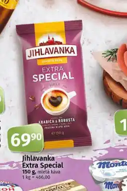 Coop Jihlavanka extra speciál mletá káva nabídka