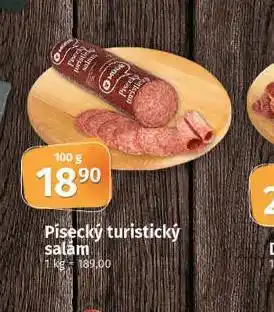 Coop Písecký turistický salám nabídka