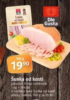 Coop Šunka od kosti nabídka