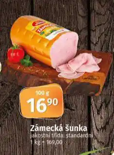 Coop Zámecká šunka nabídka