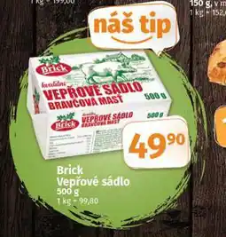 Coop Brick vepřové sádlo nabídka