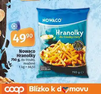 Coop Nowaco hranolky nabídka